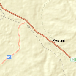 Perșani Street Map