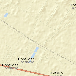 Lobanovo Street Map