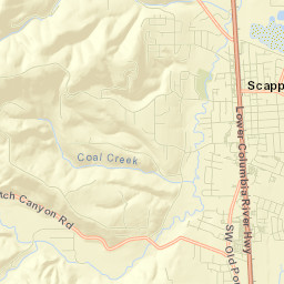 Scappoose Street Map