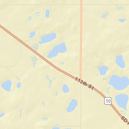 McPherson County Street Map