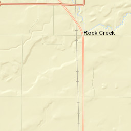 Rock Creek Street Map