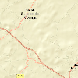 Saint-Sulpice-de-Cognac Street Map