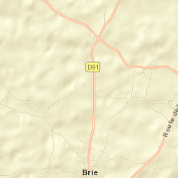 Brie Street Map