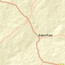 Saint-Paul Street Map