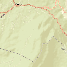 Cusy Street Map
