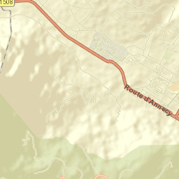 Ugine Street Map