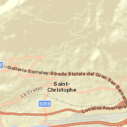 Saint-Christophe Street Map