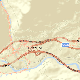 Chatillon Street Map