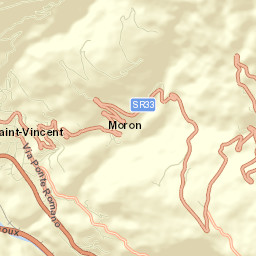 Saint-Vincent Street Map