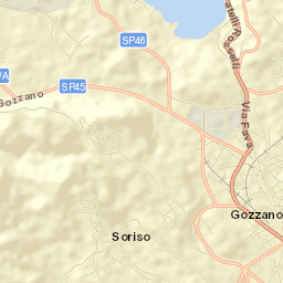 Gozzano Street Map