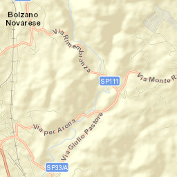 Bolzano Novarese Street Map