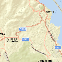 Arona Street Map