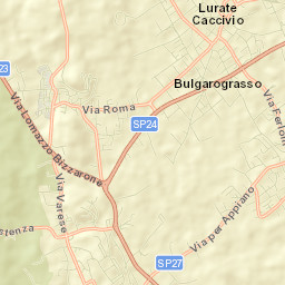 Lurate Caccivio Street Map