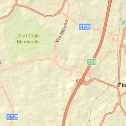 Cassina Rizzardi Street Map