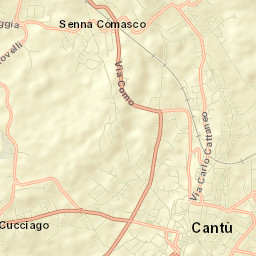 Senna Comasco Street Map