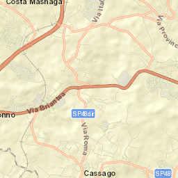 Bulciago Street Map