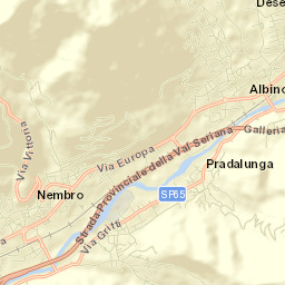 Nembro Street Map