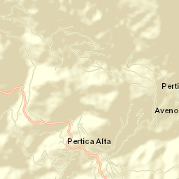Pertica Alta Street Map
