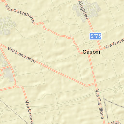 Casoni Street Map