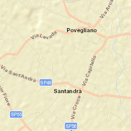 Santandrà Street Map