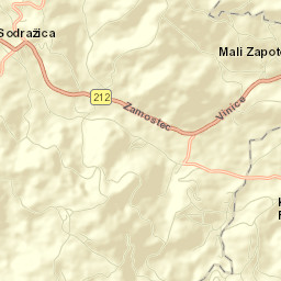 Sodražica Street Map