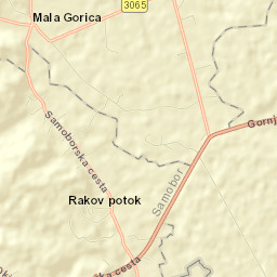 Rakov Potok Street Map