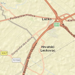 Lučko Street Map