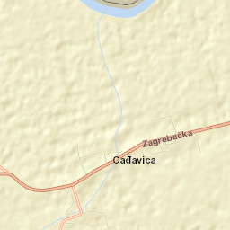 Čađavica Street Map