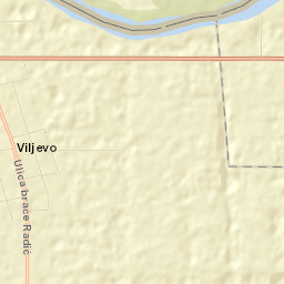 Viljevo Street Map