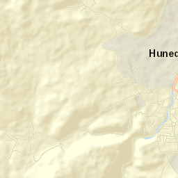 Municipiul Hunedoara Street Map