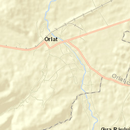 Comuna Orlat Street Map