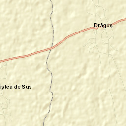 Comuna Drăguş Street Map