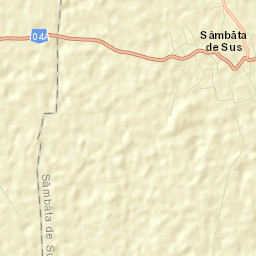 Sâmbăta de Sus Street Map