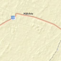 Hălchiu Street Map