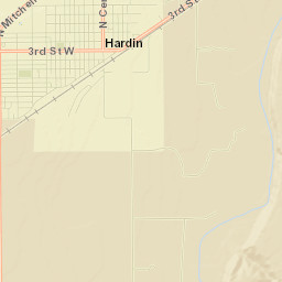 Hardin Street Map