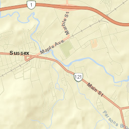 Sussex Street Map