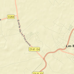 Les Mathes Street Map