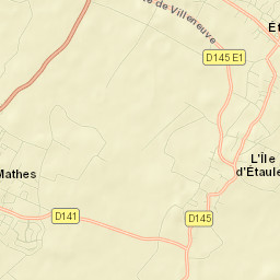 Étaules Street Map