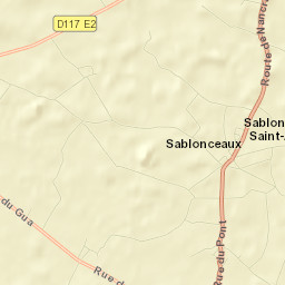 Sablonceaux Street Map