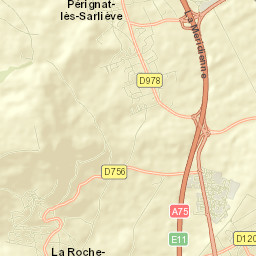 Pérignat-lès-Sarliève Street Map