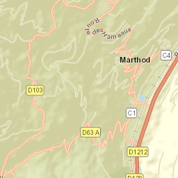 Marthod Street Map