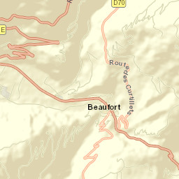 Beaufort Street Map