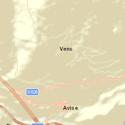 Avise Street Map