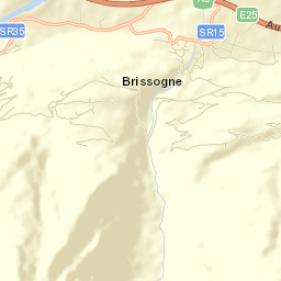 Grand Brissogne Street Map