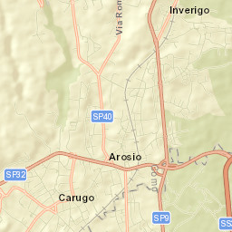 Arosio Street Map