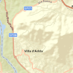 Villa d'Adda Street Map