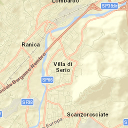 Alzano Lombardo Street Map
