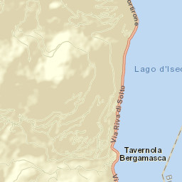 Tavernola Bergamasca Street Map