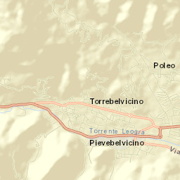 Torrebelvicino Street Map