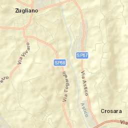 Zugliano Street Map